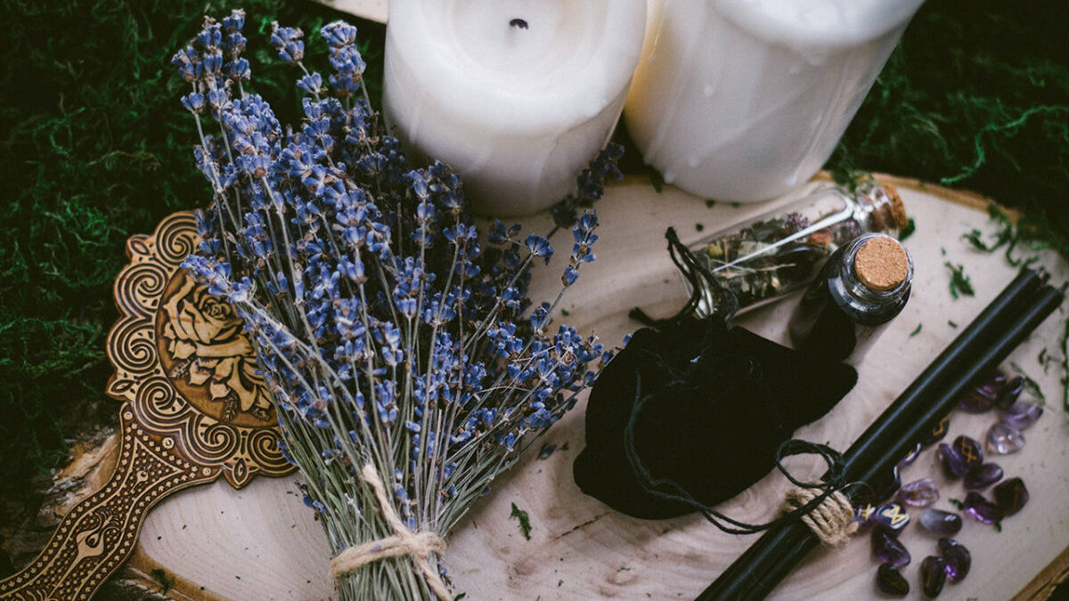 Love spells of white magic
