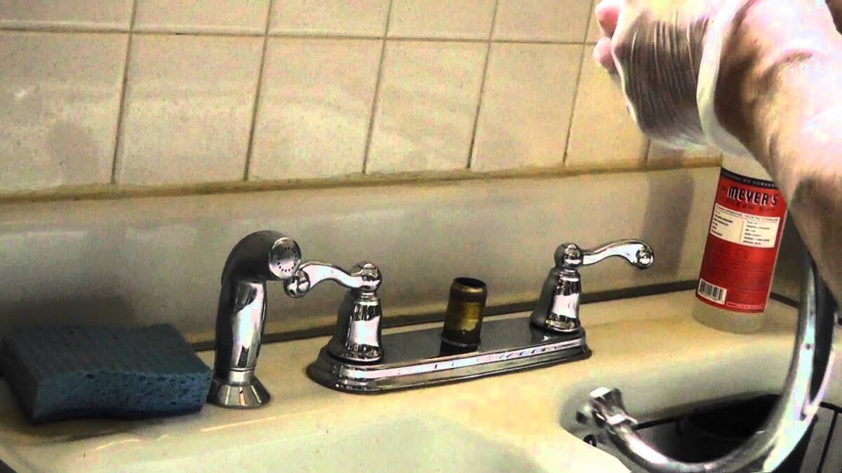  What do you do when you have a leaky tap?