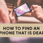 how to find an iphone that is dead